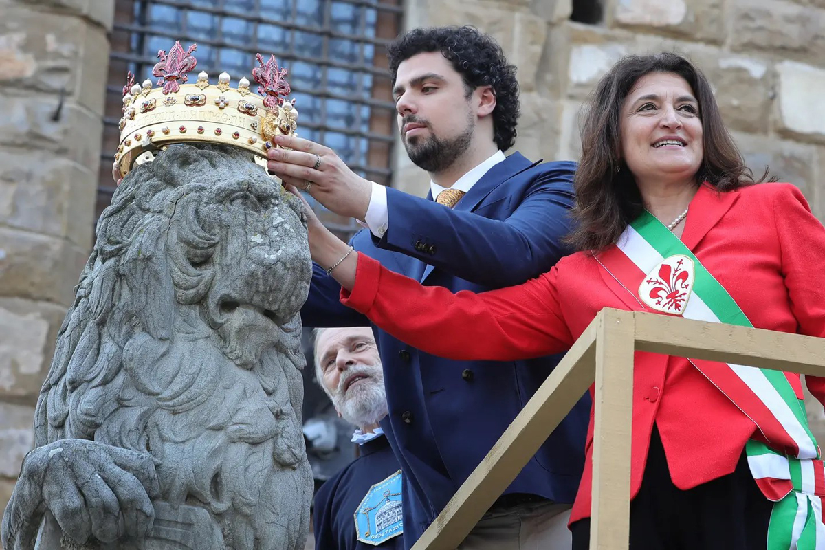 Portachiavi gancio fiorentino in argento con logo Penko - Paolo Penko